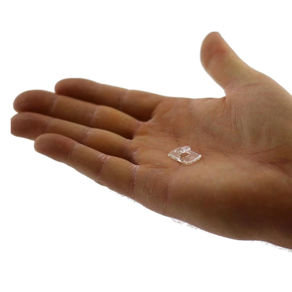 Kendinden Yapışkanlı Banyo Lavabo Mutfak Askılık Şeffaf Plastik Sağlam Asma İz Bırakmayan Mini Askı 20 Adetli Set - 2