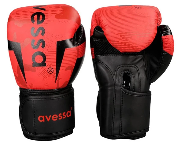 Avessa Ring-312 Boks Eldiveni Kırmızı 12 Oz