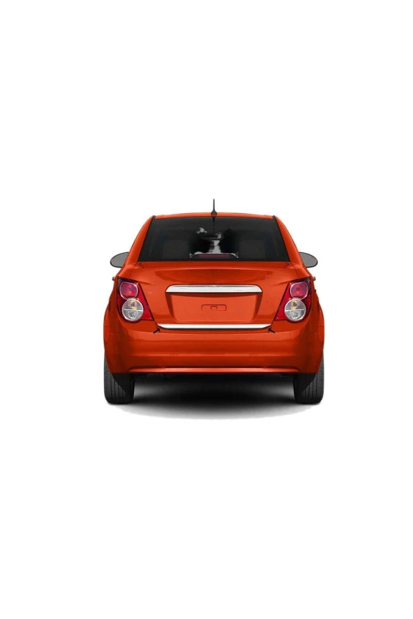 Chevrolet Aveo 2 SD Krom Bagaj Alt Çıtası 2011-2020