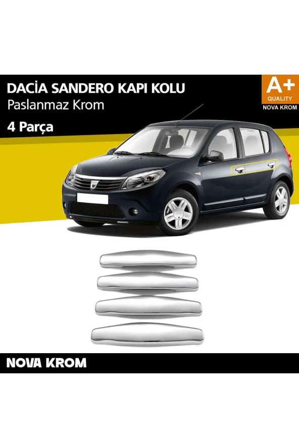 Dacia Sandero Krom Kapı Kolu 4 Kapı 2008-2013