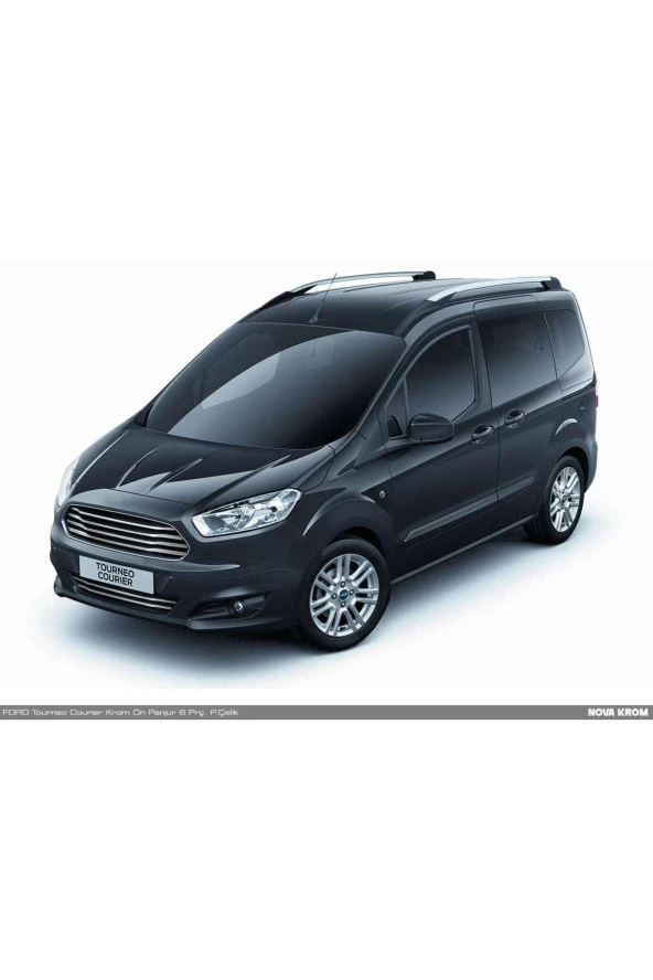 Ford Courier Krom Ön Panjur Seti 6 Prç Orj. Model 2014-2017