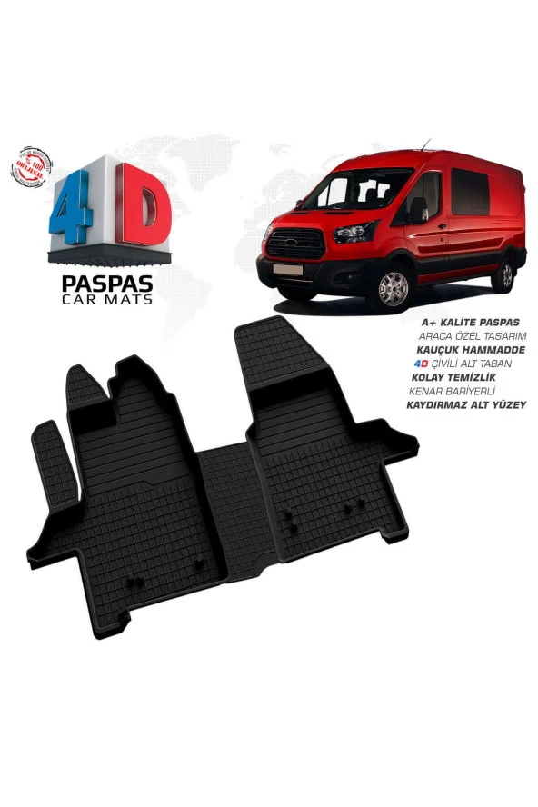 Ford Transit 4D Havuzlu Paspas 2014 ve Üzeri