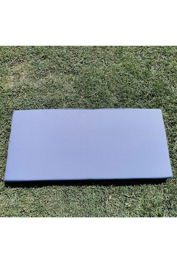 Almina Bahçe Balkon Ve Teras Çift Kişilik Oturma Minderi Mavi Renk Döşeme