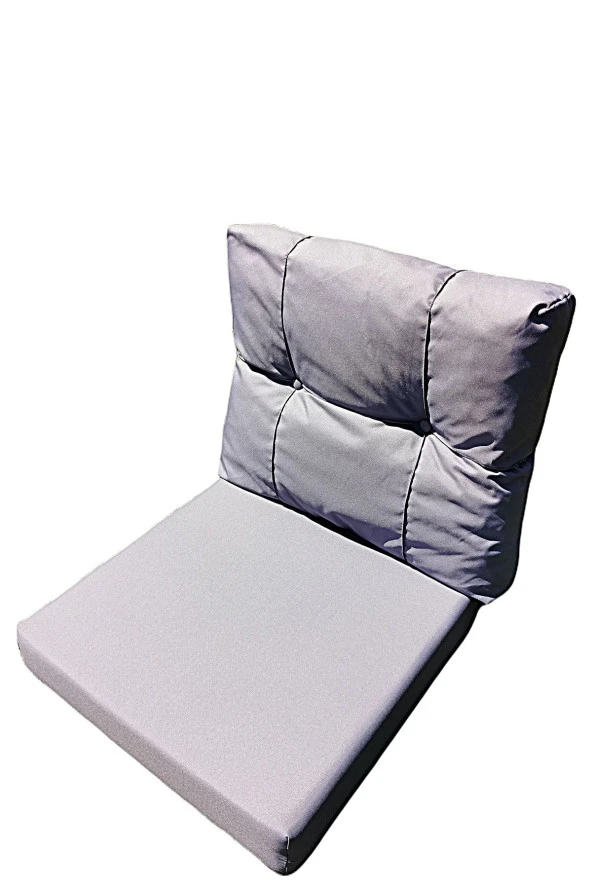 Almina Bahçe Balkon Ve Teras Takımı Tek Kişilik Mavi Renk Döşeme - 3