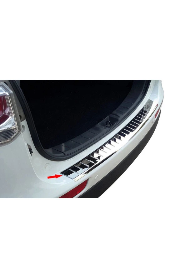Mitsubishi Outlander 3 Krom Arka Tampon Eşiği 2013 Üzeri Uyumlu ürün görseli 1