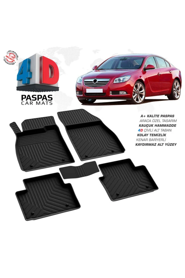 Opel Insignia 4D Havuzlu Paspas 2008-2016 A+Kalite ürün görseli 1