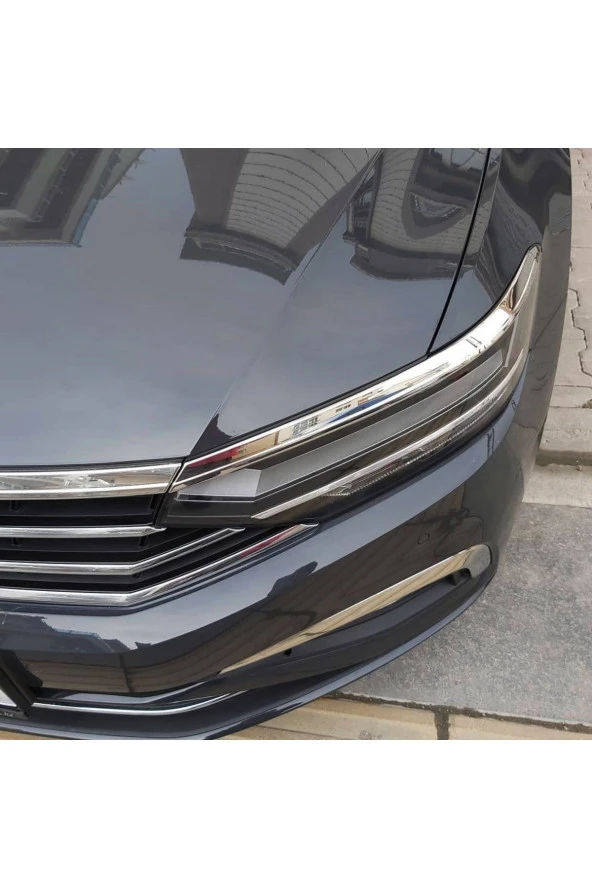 VW Passat B8.5 Krom Sis Farı Çerçevesi 2 Parça 2019 ve Üzeri - Resim 2