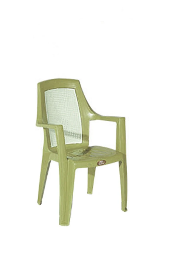 Almina Plastik Bahçe Sandalyesi Bahçe Balkon Ve Teras Sandalyesi Çift Renk Diamond Sandalye Takımı 4 Adet - 2