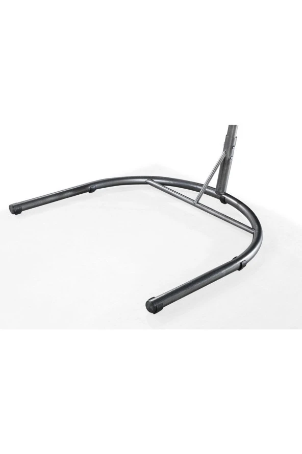 Almina Bahçe Salıncağı Hamak Tek Kişilik Makrome El Örgüsü Kahve Kapalı Askılı Tekli Salıncak - 3