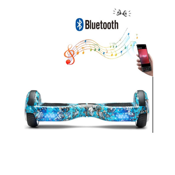 Citymate Elektrikli Kaykay Hoverboard Bluetooth 6.5 Inch Desen20