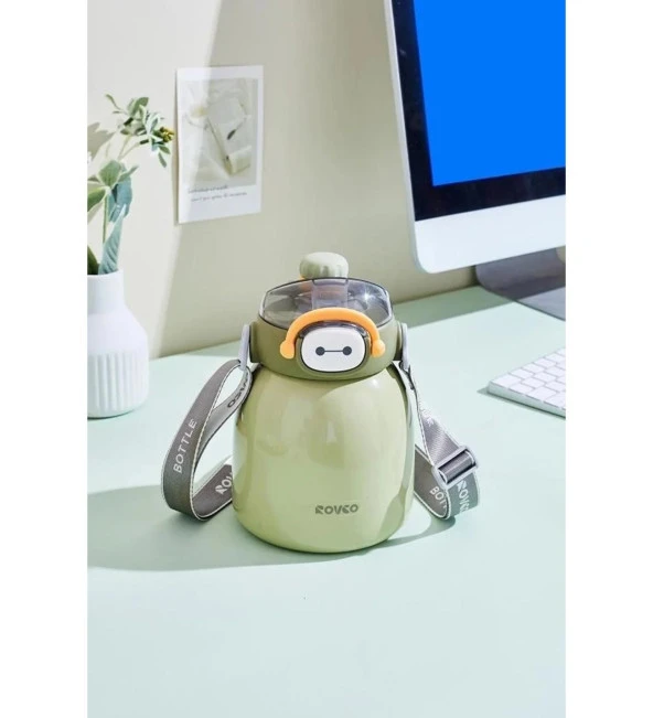 Rovco Çelik Matara 1000Ml Yeşil