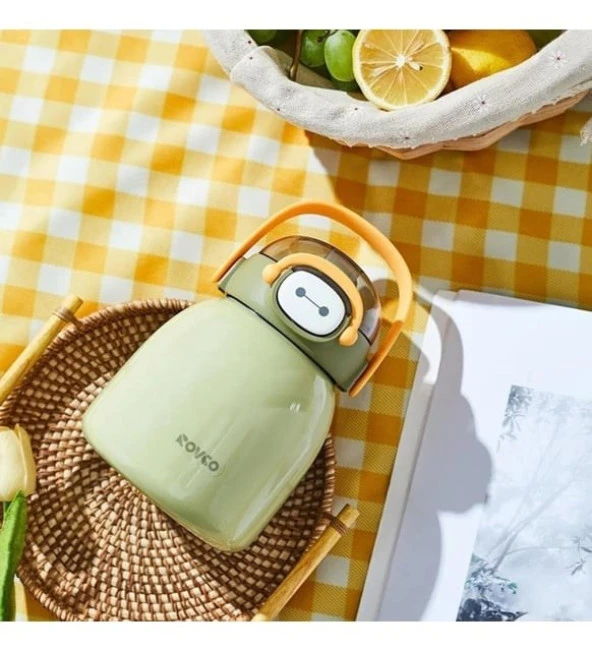 Rovco Çelik Matara 1000Ml Yeşil - 5