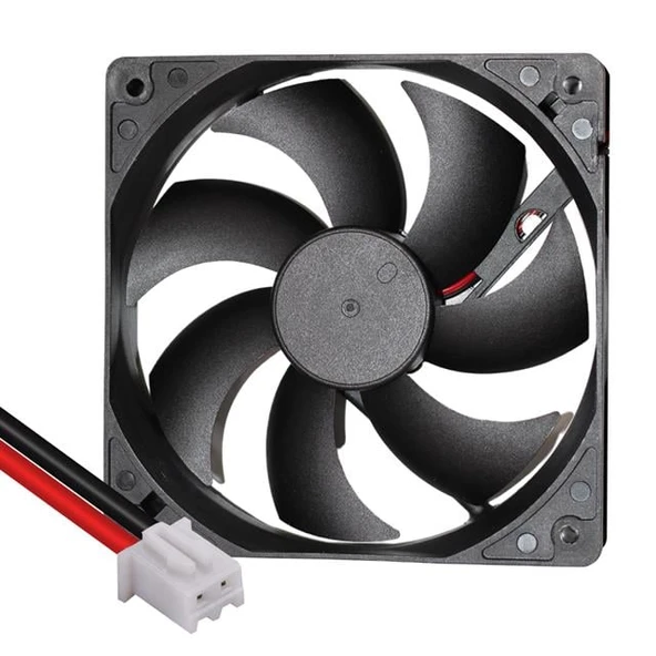 Powermaster 120 x 120 x 25 mm Standart Fan Yuvalarına Uyumlu Soğutucu DC Fan ürün görseli 1