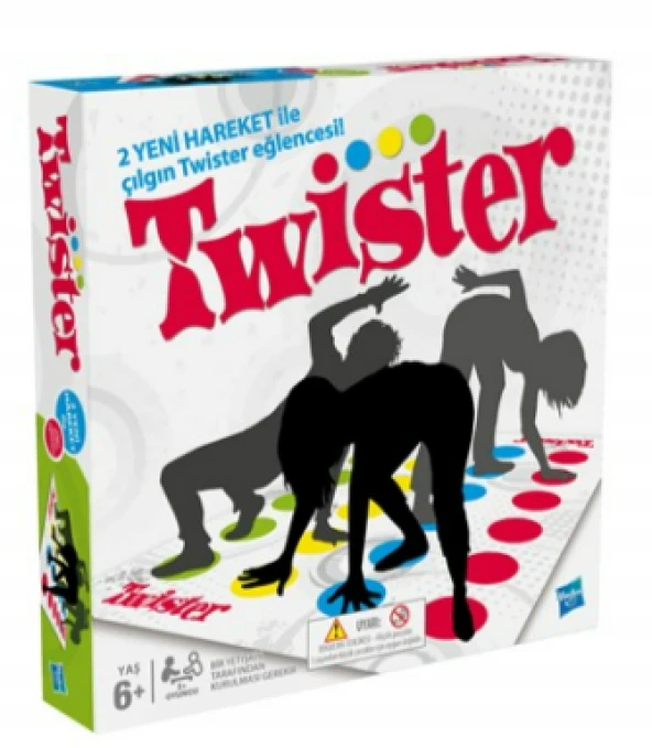 Hasbro 98831 Çılgn Twister Eğlenceli Oyuncak