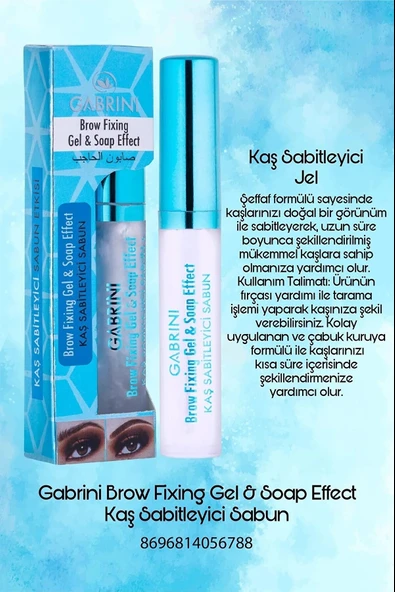 Gabrini Kaş Sabitleyici Sabun 8 Ml