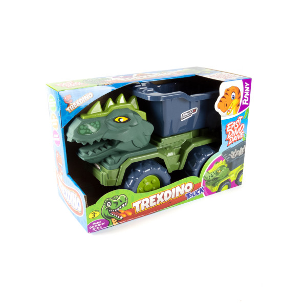 Oyuncak Dinozor Trex Harfiyat Kamyonu - 2