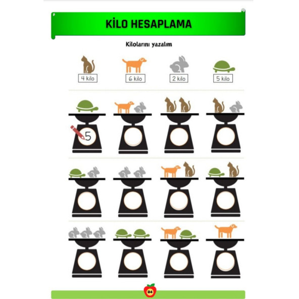 Sınıf Geçenlere Matematik YAZ-SİL Kitabı - 7