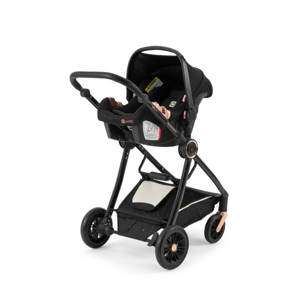 Quard Aura Trio Travel Sistem Bebek Arabası Siyah Kapsül Çanta Hediyeli - 3