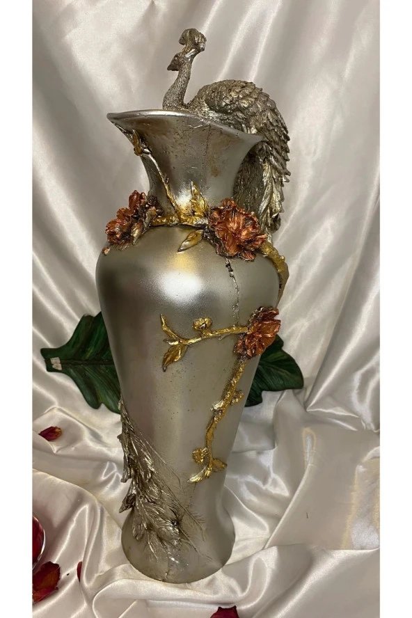 Tavuskuşu Vazo - Resim 5