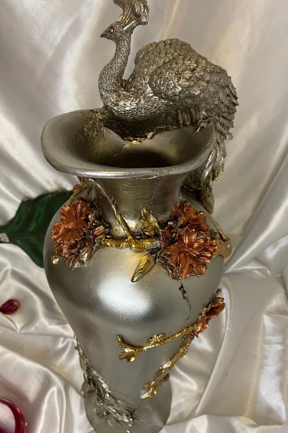 Tavuskuşu Vazo - Resim 2