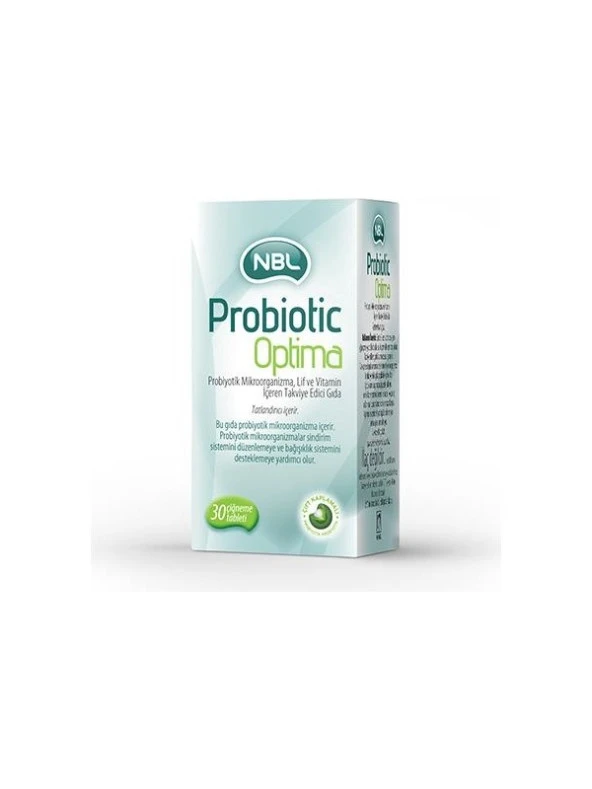 Nbl Probiotic Optima + Probiotic Kids 30 Çiğneme Tableti