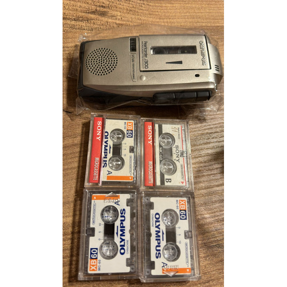 Olympus Pearlcorder J300 Handheld Cassette Voice Recorder 2.EL