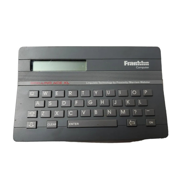 Franklin Computer Spelling Ace XL SA-100XL Spell Checker 2.EL