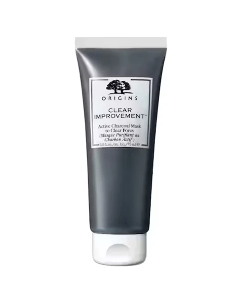 ORIGINS Clear Improvement - Gözenek Karşıtı Aktif Kömür Maske 75 ML - Yüz Maskesi