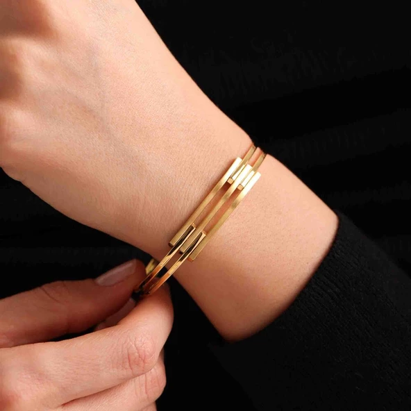 Kaburga Bilezik Üç Sıra - 3