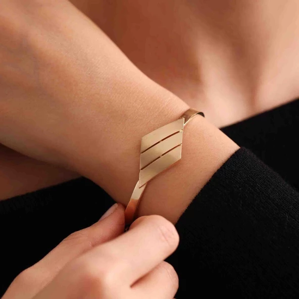 Altın Fizyon Kelepçe YENİ - Resim 2