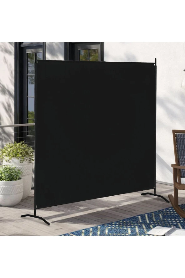 Weblonya Metal Paravan Kumaş İç Dış Mekan Paravan Seperatör 5221 - 2