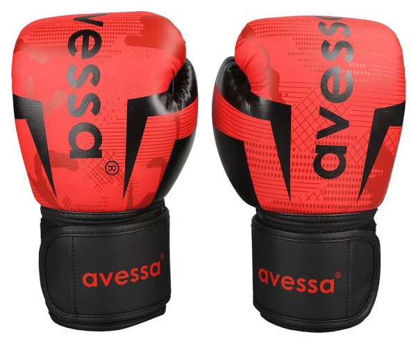 Avessa Ring-316 Boks Eldiveni Kırmızı 16 Oz - Resim 2