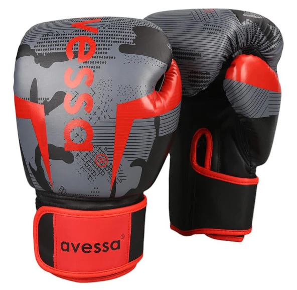 Avessa Ring-314 Boks Eldiveni Siyah 14 Oz - Resim 2