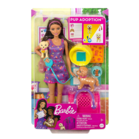 Barbie ve Köpekçikleri  Oyun Seti HKD86-HKD85
