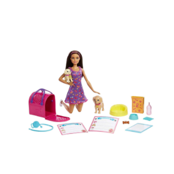 Barbie ve Köpekçikleri  Oyun Seti HKD86-HKD85 - 2