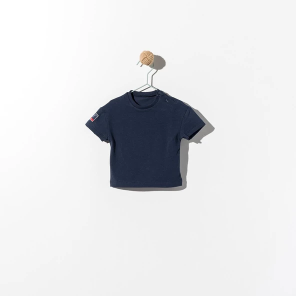 Babyhola Erkek Bebek Çocuk Bayramlık Salopet Tişört Takım 21055 - 3