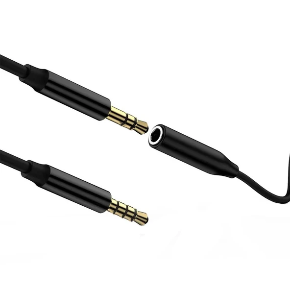 JH048 Type-C to 3.5 mm Siyah Kulaklık Aux Çeviri - 3