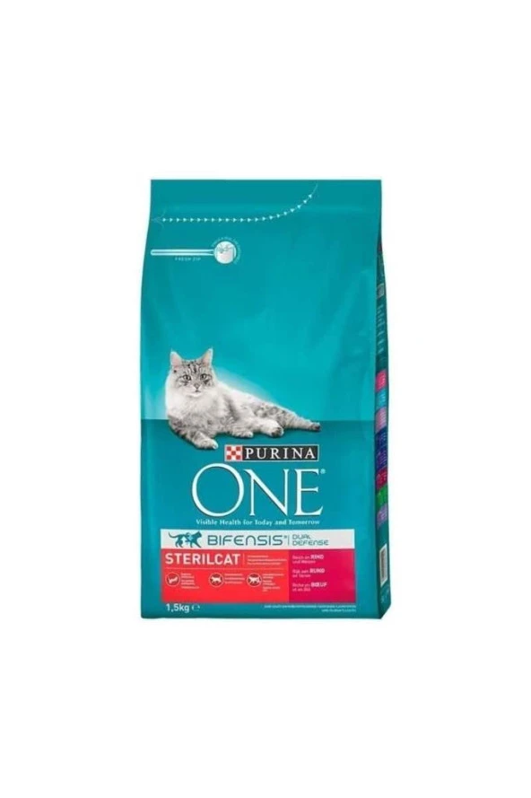 Purina One Sığır Etli Yetişkin Kedi Maması 1,5 Kg