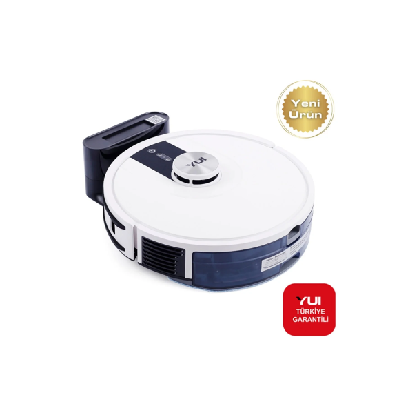 Yui S7 Nomopzone Özellikli Akıllı Robot Vacuum & Mop Süpürge Beyaz(Yuı Türkiye Garantili)