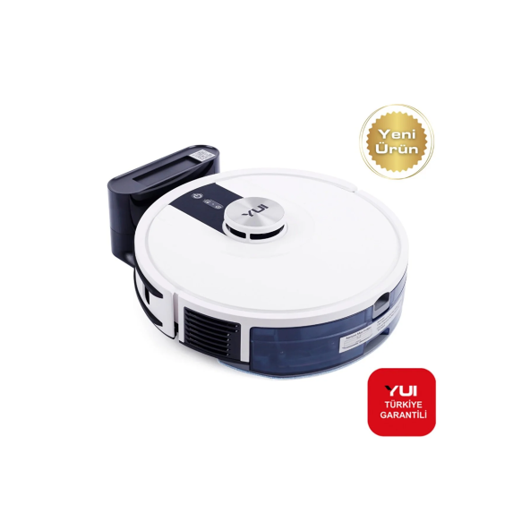 Yui S7 Nomopzone Özellikli Akıllı Robot Vacuum & Mop Süpürge Beyaz(YUI TÜRKİYE GARANTİLİ)