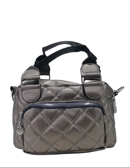 LV-400 Suni Deri Uzun Kol Askılı Kadın El ve Omuz Çantası - Resim 2