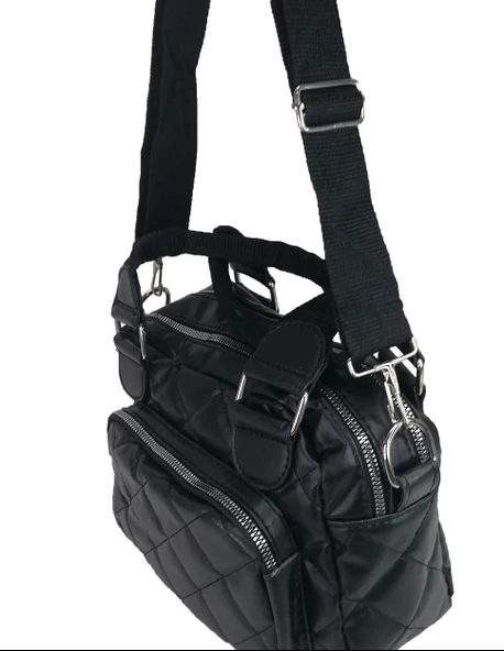 LV-400 Suni Deri Uzun Kol Askılı Kadın El ve Omuz Çantası - Resim 14