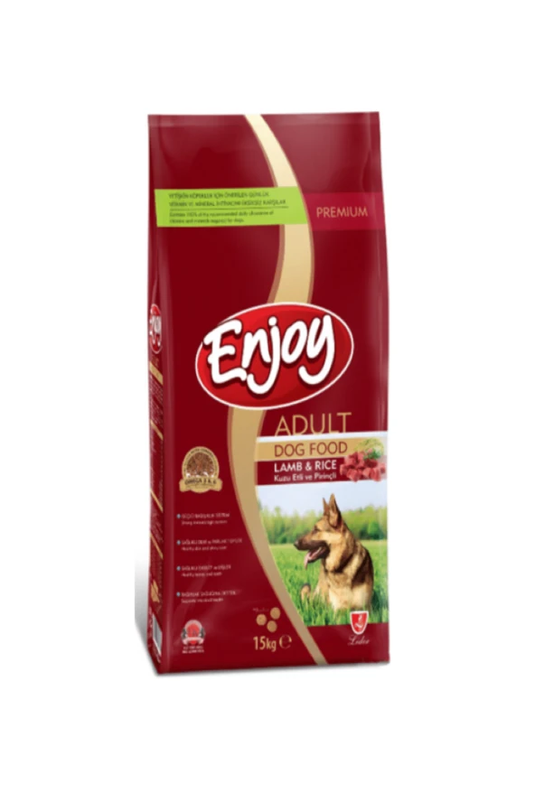 Enjoy  Kuzu Etli Köpek Maması 15 kg