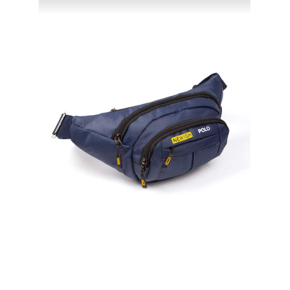 ANIL BAGS Suya Dayanıklı 4 bölmeli USB ve Kulaklık Çıkışlı Bel ve Omuz Çantası - 3