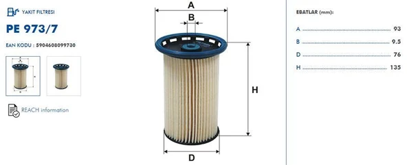 YAKIT FİLTRESİ (MAZOT) PASSAT / Q3 / TIGUAN 10-16 1.6 TDI-2.0 TDI CFFA-CFFB-CAYC-CBAA-CBAB-CFGB-CLJA-CFGC - Resim 2