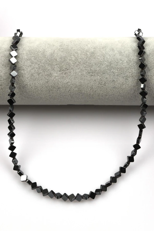 Hematit Dizi 4 x 6  mm Şekilsiz Kesim - Resim 2