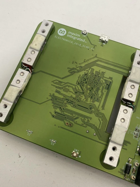 Maxim Integrated Electronica_2018_Demo_P1 Elektronik Devre Kartı - Resim 9