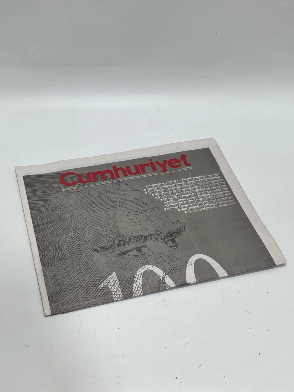 29 Ekim 2023 Cumhuriyet Gazetesi Eki (Aydınlanma) - Resim 2