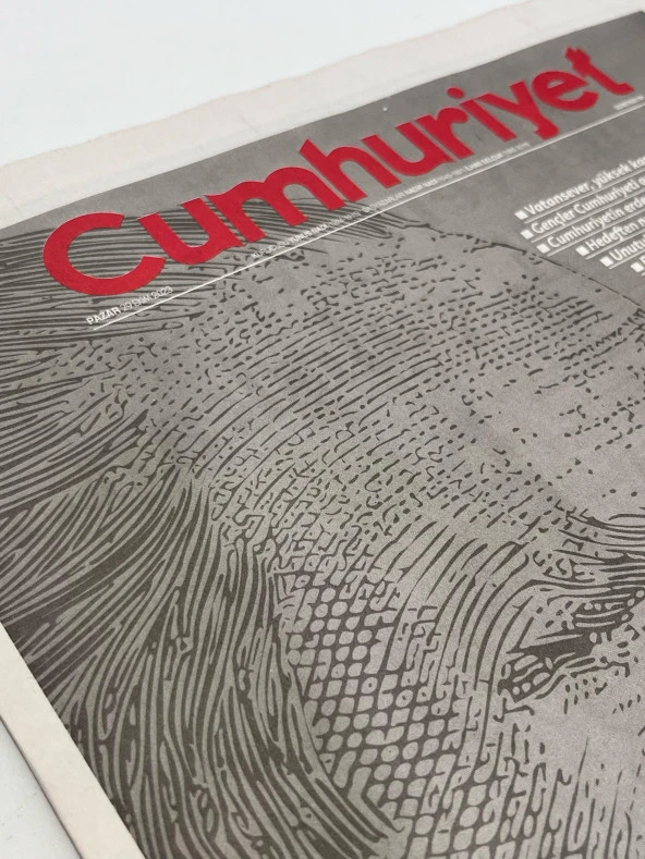 29 Ekim 2023 Cumhuriyet Gazetesi Eki (Aydınlanma) - Resim 3