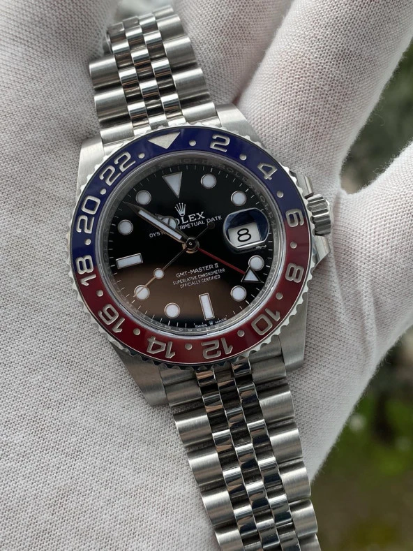 Rolex Gmt Master II 41mm Jubile Kordon Erkek Kol Saati 126710BLRO 2. El ürün görseli